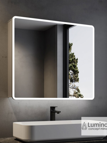 Luminor Kubi 8070 Καθρέπτης Μπάνιου Με LED