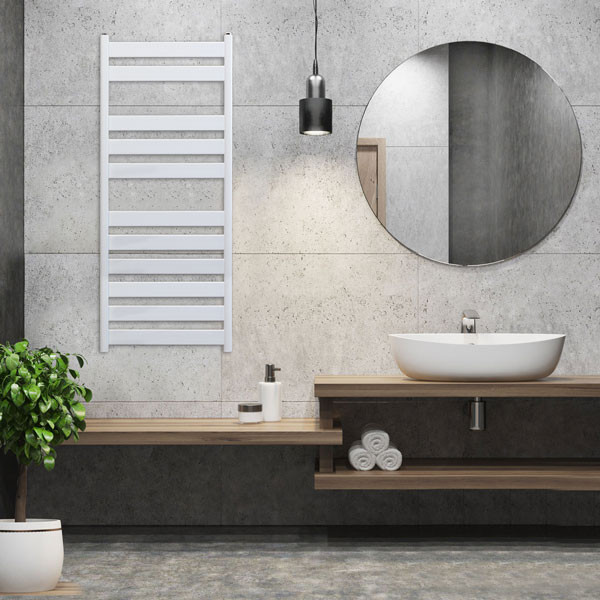 Thermo Largo LAR8050-300 Θερμαντική Πετσετοκρεμάστρα White 50 X 80