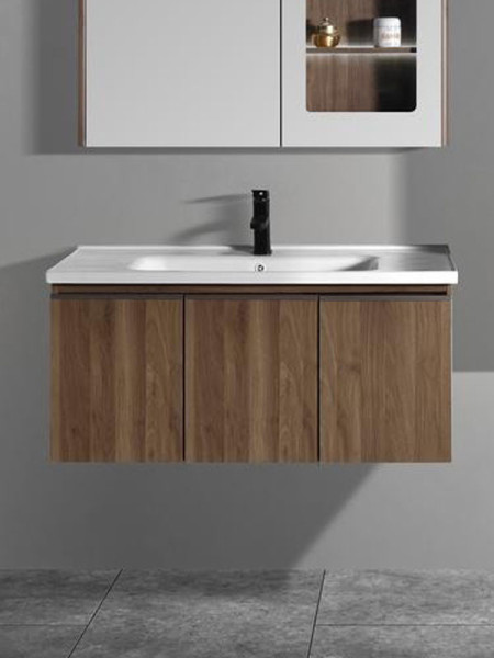 Martin Lavare 100 Καρυδί  Βάση Επίπλου Μπάνιου Με Νιπτήρα