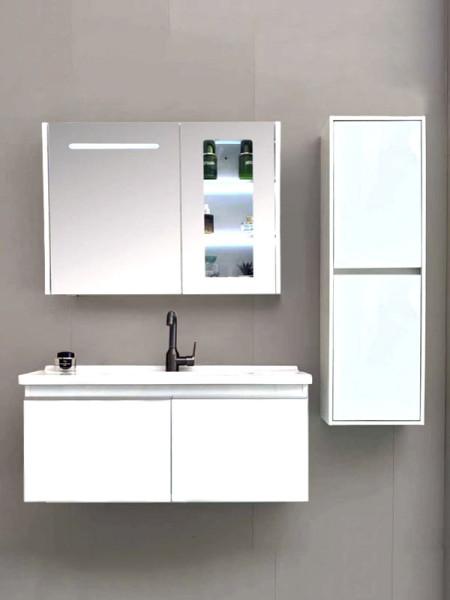 Martin Lavare 100 White  Έπιπλο Μπάνιου Carbon PC Αδιάβροχο