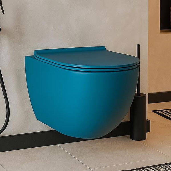 KSV Rimini Petrol Matt Rimless 4214 Λεκάνη Κρεμαστή