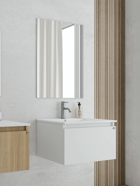 Drop Liberty 60 White 5FLIM60WH Έπιπλο Μπάνιου Μελαμινικό