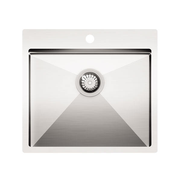 Helika Luna LUN100N Νεροχύτης Ανοξείδωτος Ένθετος