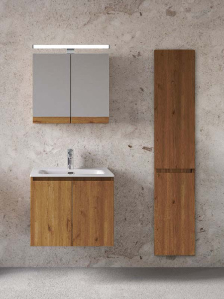 Furnibath Madrid 60 AWL Walnut Έπιπλο Μπάνιου Μελαμινικό