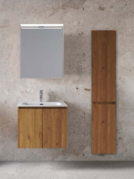 Furnibath Madrid 60 CWL Walnut Έπιπλο Μπάνιου Μελαμινικό