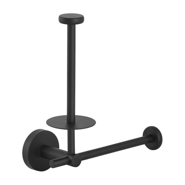 Bronze Αrt Fairmont Black Mat MH08-55-MMK Διπλή Χαρτοθήκη