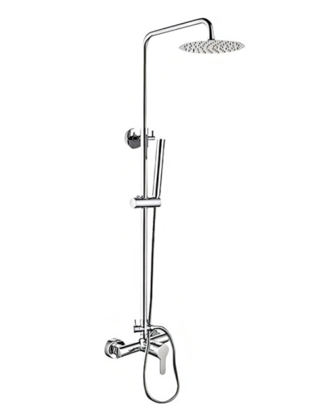 Corgres Morena 3540 Chrome Στήλη Ντους Με Μπαταρία