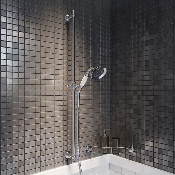 Ferro Retro N160 Chrome Σέτ Βέργα Ντούς