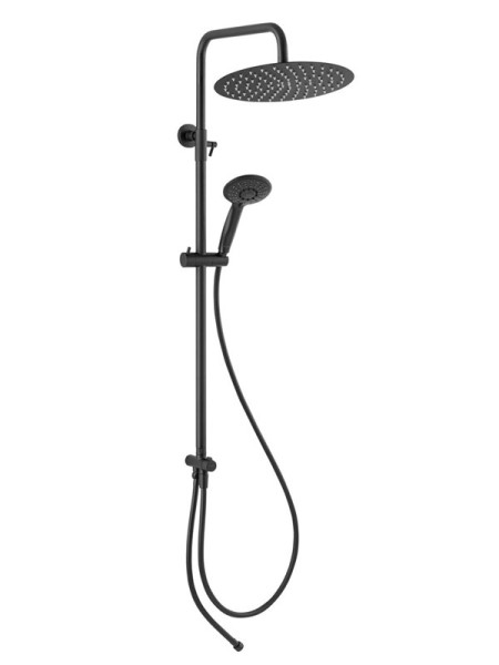 Ferro Wizard Pro NP47-BL Black Στήλη Ντους Χωρίς Μπαταρία