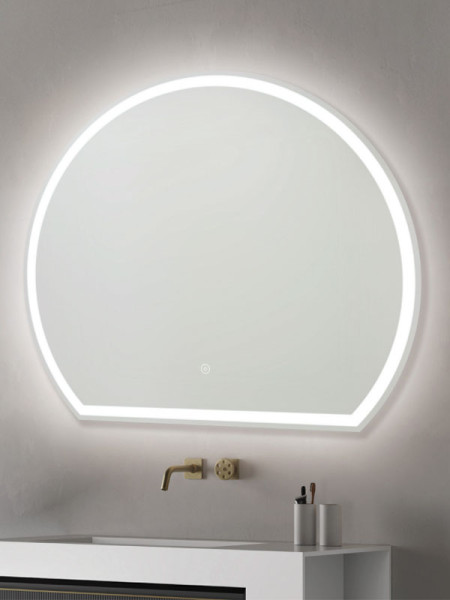 Kolossos Ovale 878780 Καθρέπτης Μπάνιου Με LED