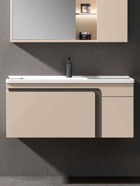 Martin Penelope 90 Cream White Βάση Επίπλου Μπάνιου Με Νιπτήρα