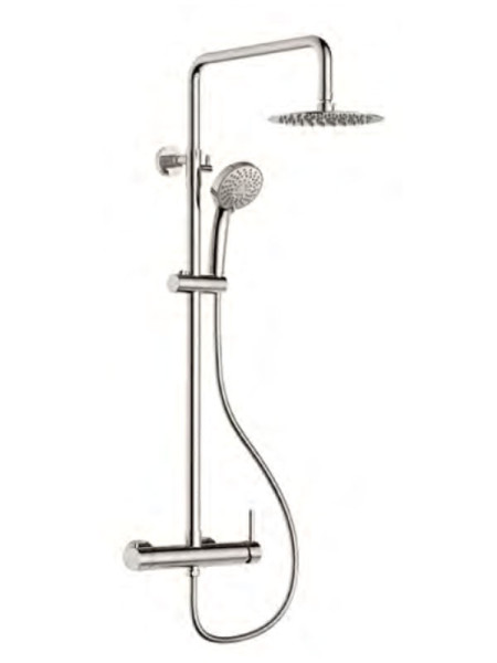 Corgres Rea 4267 Satin Στήλη Ντους Με Μπαταρία