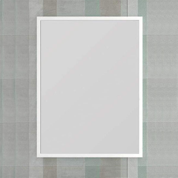 Savvopoulos Ruler 6080 White Καθρέπτης Μπάνιου Απλός