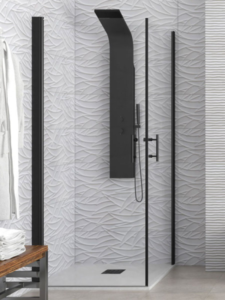 Karag S 28 Alto Black Καμπίνα Tετράγωνης Nτουζιέρας