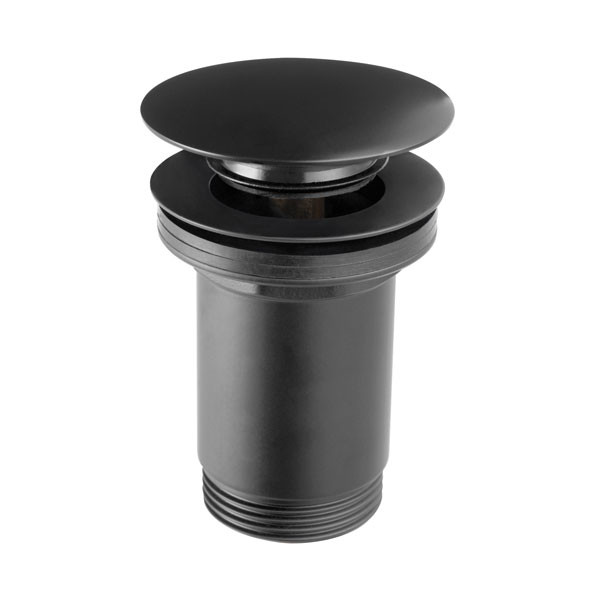 Ferro Rotondo S285-BL-B Black Βαλβίδα Νιπτήρος