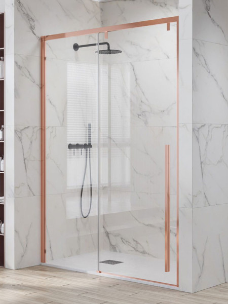 Karag Santorini 400 Rose Gold Καμπίνα Ντουζιέρας Τοίχο - Τοίχο