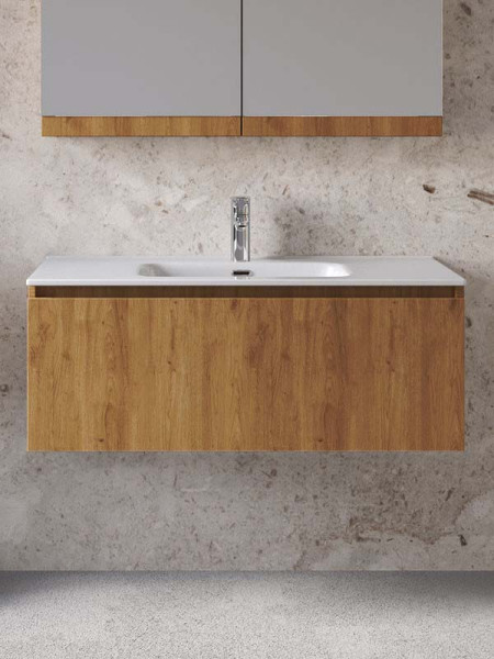 Furnibath Sevilla 100 Walnut Βάση Επίπλου Μπάνιου Με Νιπτήρα
