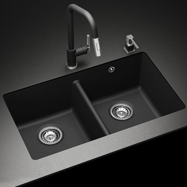 Helika Arca SQA200 Νεροχύτης Γρανίτης Υποκαθήμενος