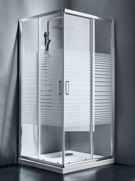 Starlet Corner Entry CS Stripes Καμπίνα Tετράγωνης Nτουζιέρας