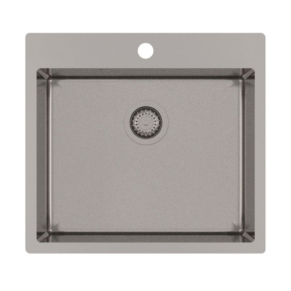 Helika TERRA100N Graphite PVD Νεροχύτης Ανοξείδωτος Ένθετος