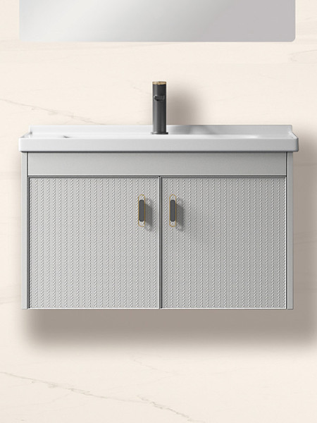 Martin Thaleia 6040 Silver Grey Βάση Επίπλου Μπάνιου Με Νιπτήρα