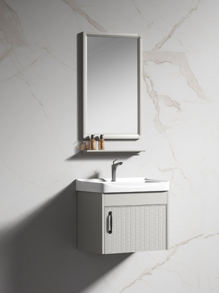 Martin Thaleia 43 Silver Grey Έπιπλο Μπάνιου HDPE High Density Αδιάβροχο