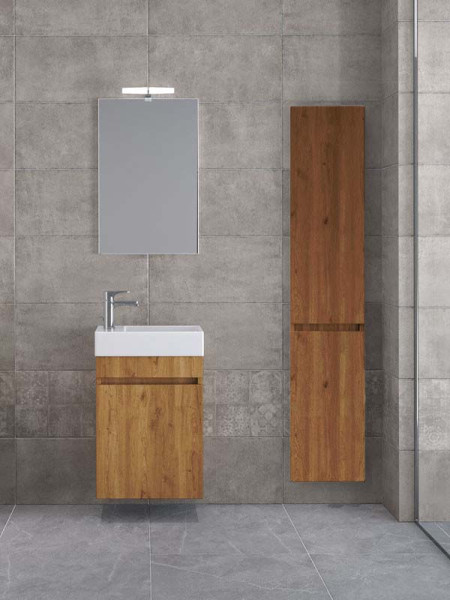 Furnibath Valencia 45 CWL Walnut Έπιπλο Μπάνιου Μελαμινικό