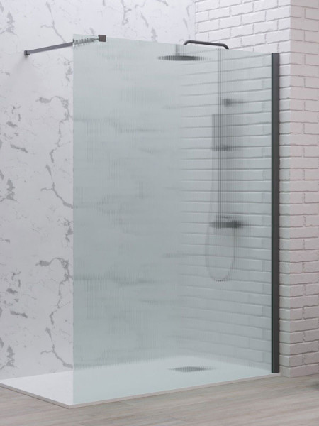 Karag Walkin 1 Gun Metal Flute Καμπίνα Παραβάν Ντουζιέρας