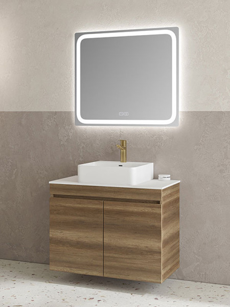 Furnibath Z Έπιπλο 061 Ανάγλυφο Συνθετικό Έπιπλο Μπάνιου Μοντέρνο