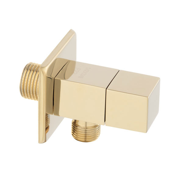 Ferro Z294-G Gold Γωνιακός Διακόπτης ½ x ½ Ίντσες