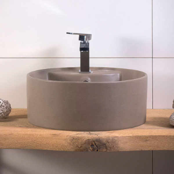 Adamidis Zero 44 Tabacco Mat Νιπτήρας Χρωματιστός