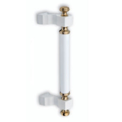 Best 01 Λαβή Εξώπορτας Λευκό/Όρο