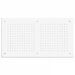 Almar E044088-300 Rectangular Temptation White Matt Κεφαλή Οροφής