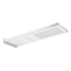 Almar E044199-300 Smart Dual Function White Matt Κεφαλή Ντους Με Καταρράκτη