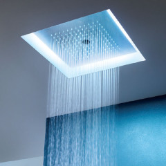 Almar E044275-100 + E106000 Rainbow + Rain Icicle Chrome Κεφαλή Χρωματοθεραπείας