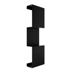 Verdi Strantza Black Mat 723.08.05 Ράφι Κλειστό Τριπλό
