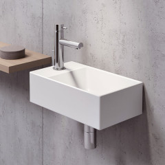 Gsi Kube-x Slim Rim 9484-300 Νιπτήρας Επιτοίχιος