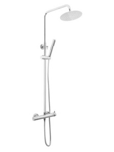 Gloria VIP Chrome 183192 Στήλη Ντους Με Μπαταρία
