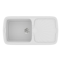 Sanitec Classic 306 Νεροχύτης Κουζίνας Συνθετικός