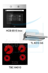 Teka Set HCB 6515 + TBC 64010 + TL 6310 SS Προσφορές Ηλεκτρικών Συσκευών