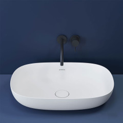 Schock R Light 68503-301 White Matt Νιπτήρας Eπικαθήμενος