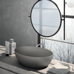 Gsi Pura Color Elements 8842-440 Tortora Νιπτήρας Χρωματιστός