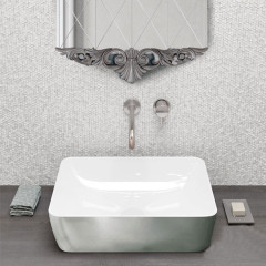 Gsi Sand Color Elements 9037-430300 Platinum Νιπτήρας Χρωματιστός