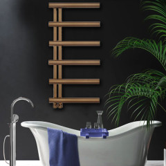 Thermo Accent ACC10050-221 Θερμαντική Πετσετοκρεμάστρα Antique Brass 50 X 100