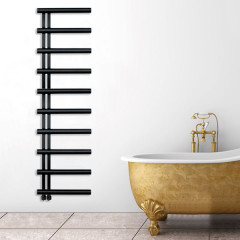 Thermo Accent ACC17650-401 Θερμαντική Πετσετοκρεμάστρα Silk Black 50 X 176