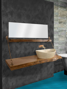 Ancobath Kormos Έπιπλο Μπάνιου Μασίφ Ξύλο