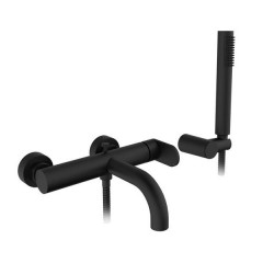 Armando Vicario Slim 500100-400 Black Matt Μπαταρία Λουτρού