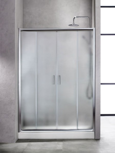 Sanitec AW140F Καμπίνα Ντουζιέρας Τοίχο - Τοίχο