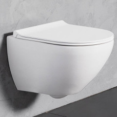 Bianco Ceramica Remo 52 Rimless RM 11000SC-300 Λεκάνη Κρεμαστή