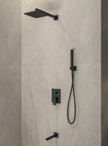 Karag Delos Nero CFT205-BL Σετ Εξαρτημάτων Εντοιχισμού